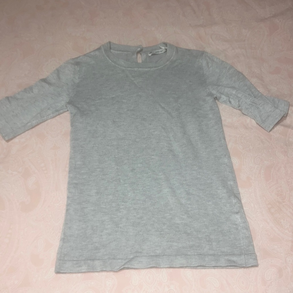 Zara Knit Gray Top